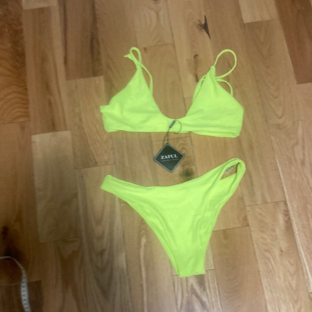 Zaful yellow bikini